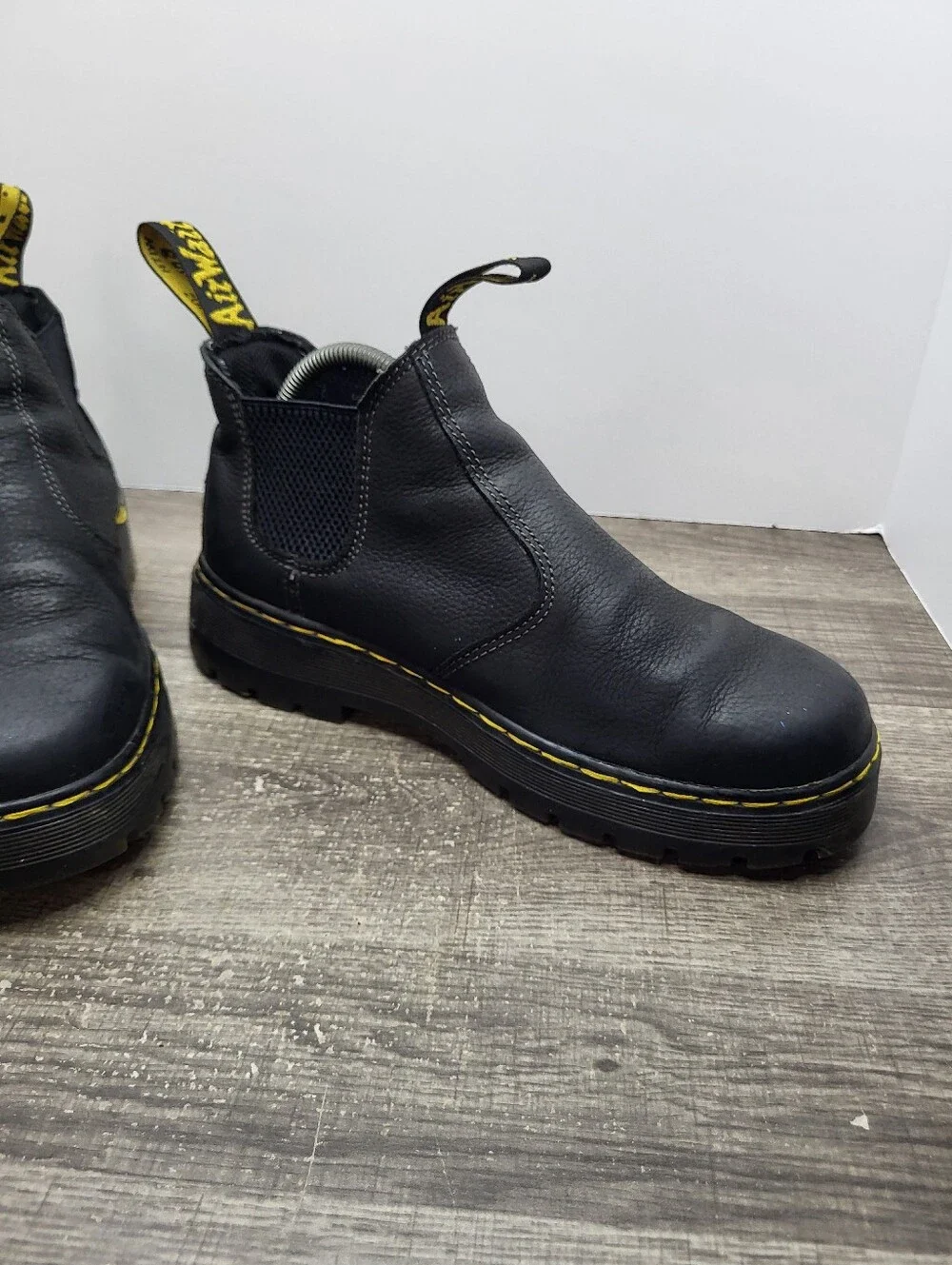 Dr. Martens Hardie Black Pit Chelsea Boots US Men's Size 8 Women's 9